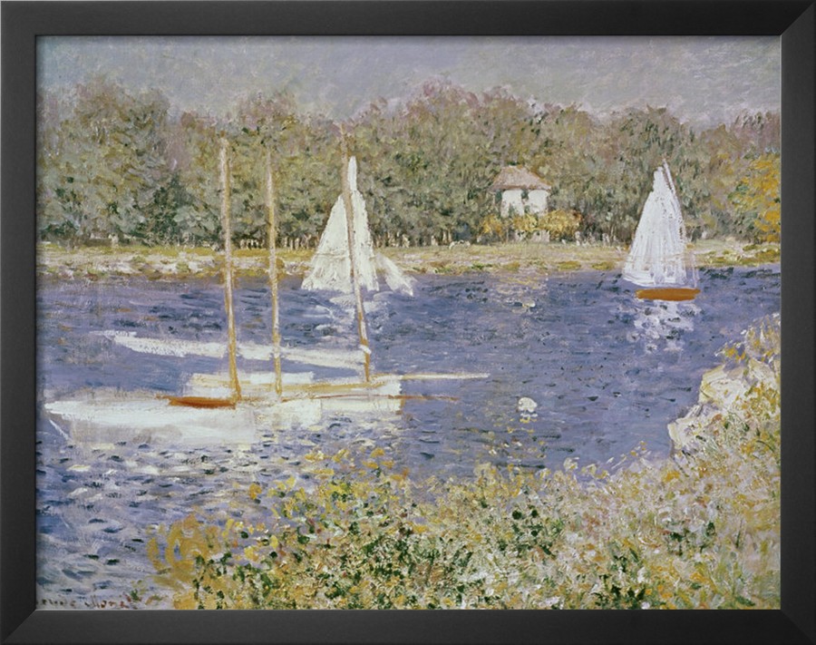 Basin D Argenteuil - Claude Monet Paintings